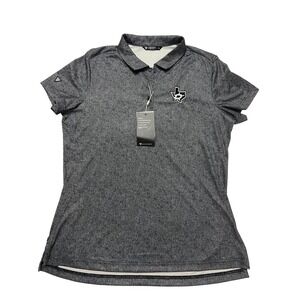 Levelwear Graph Womens Print Short Sleeve Golf Polo Shirt L/G